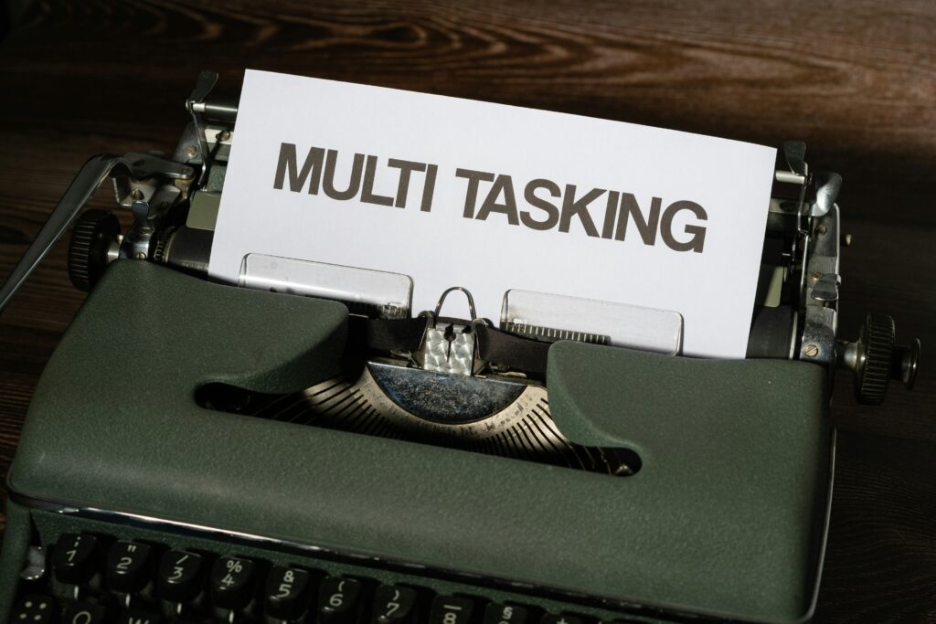 multitasking myths with attention span and task switching, why multitasking fails